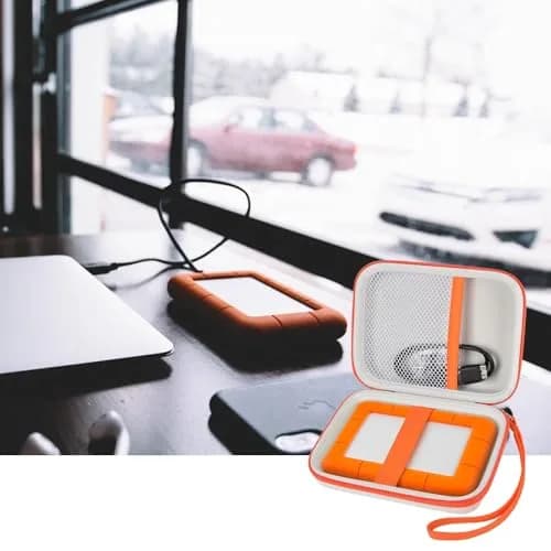ALKOO Case for LaCie Rugged Mini 1TB-5TB External Hard Drive | Protects Drive & Accessories thumbnail 8