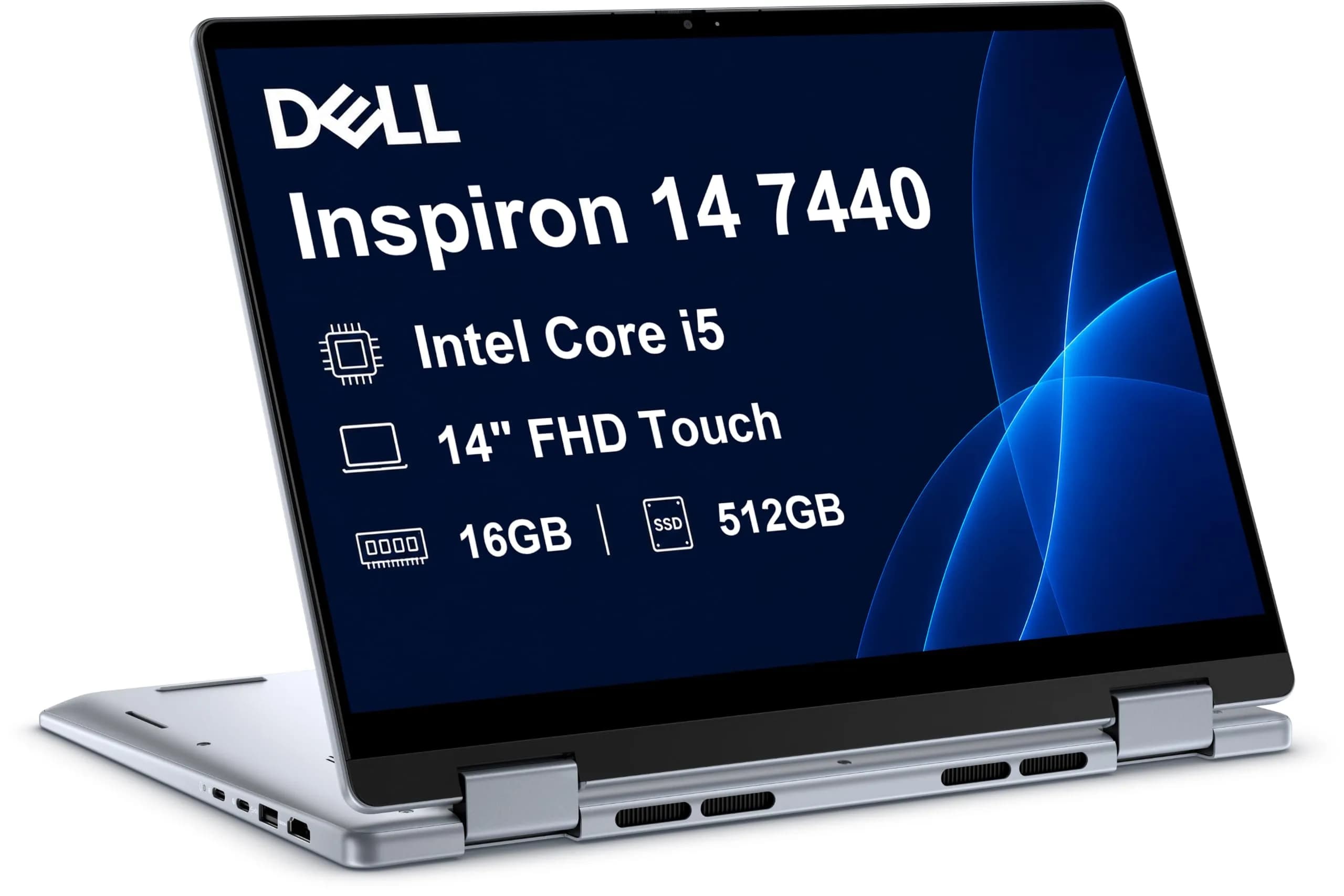 Dell Inspiron 14 7440 2-in-1 Laptop i5-1334U 16GB DDR5 512GB SSD | Versatile & Reliable - main product image