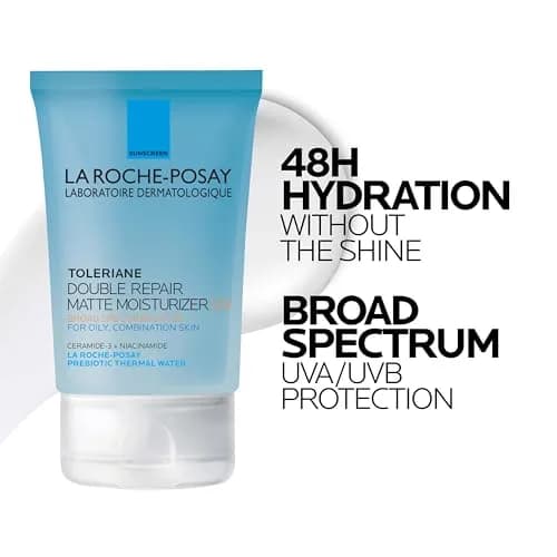 La Roche-Posay Toleriane Double Repair Matte Face Moisturizer SPF 30 100ml (3.38 Fl Oz) | Mattifies Oily Skin All Day thumbnail 5