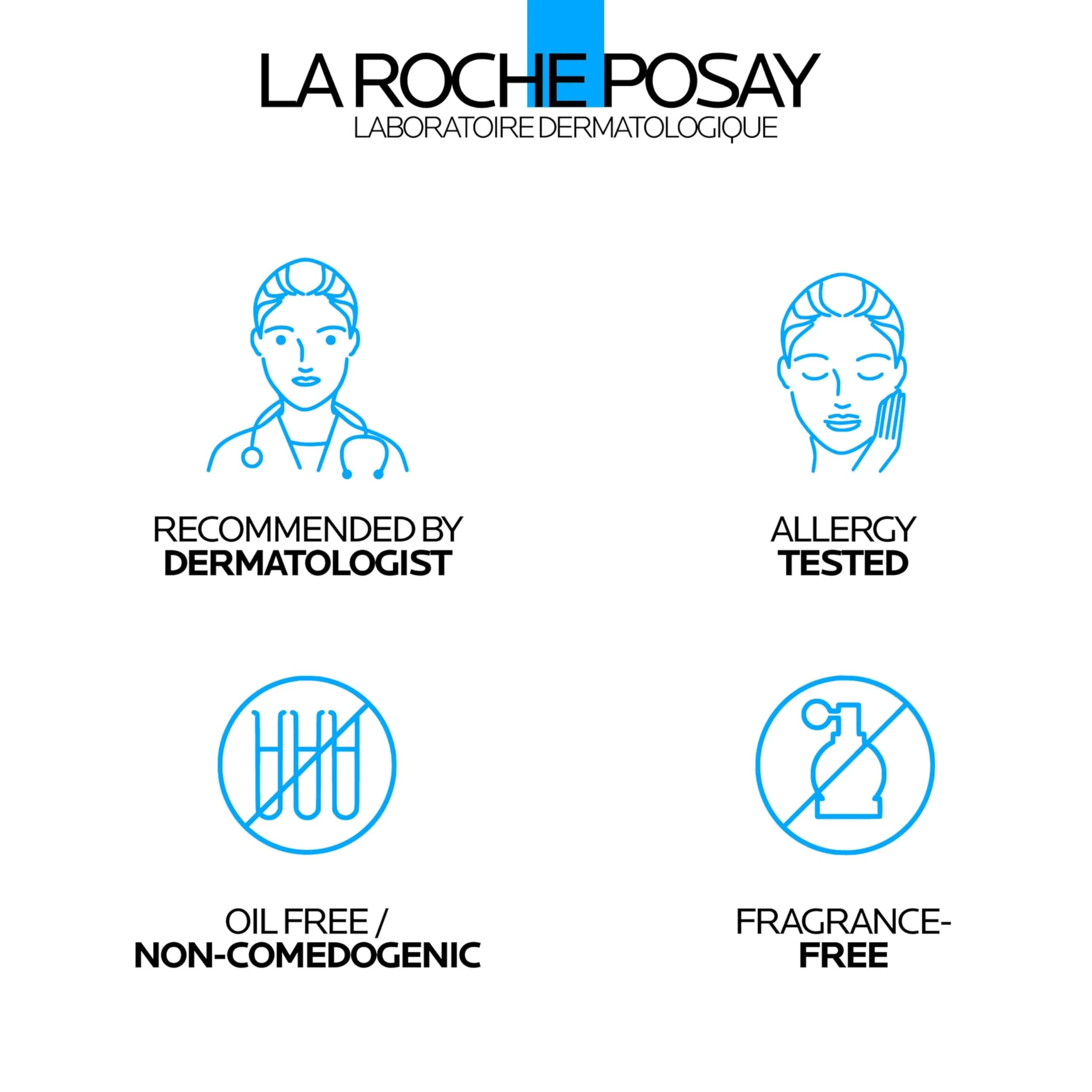 La Roche-Posay Toleriane Double Repair Matte Face Moisturizer SPF 30 100ml (3.38 Fl Oz) | Mattifies Oily Skin All Day - view 7