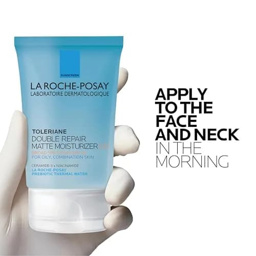 La Roche-Posay Toleriane Double Repair Matte Face Moisturizer SPF 30 100ml (3.38 Fl Oz) | Mattifies Oily Skin All Day thumbnail 8
