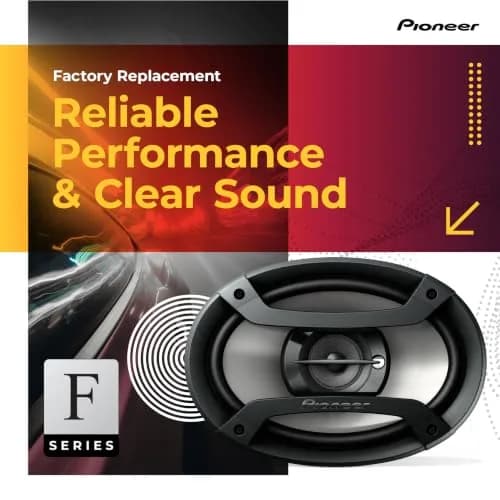 Pioneer TS-F1035R 4" 2-Way Coaxial Car Speakers 150W Max (Pair) thumbnail 2