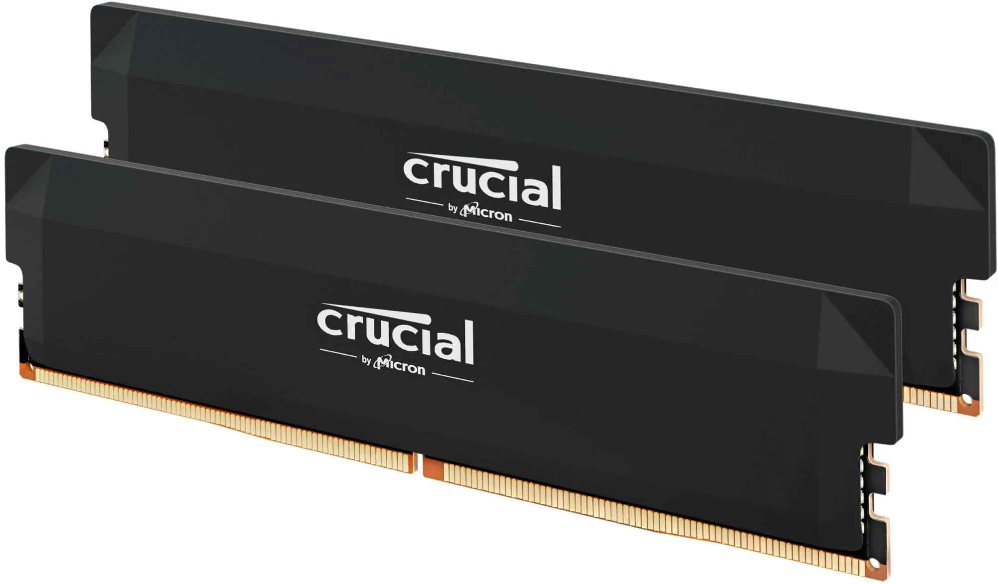 Crucial Pro DDR5 RAM 64GB Kit (2x32GB) 6000MHz CL40 | Overclocking Gaming Memory, Intel XMP & AMD Expo Compatible — Black 64GB Kit (2x32GB)