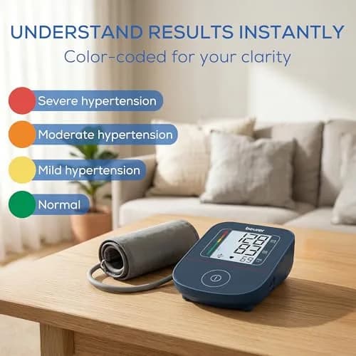 Beurer BM25 Upper Arm Blood Pressure Monitor with Arrhythmia Detection & App Tracking | 22 cm - 42 cm Cuff thumbnail 4