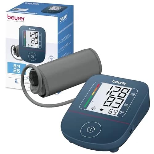 Beurer BM25 Upper Arm Blood Pressure Monitor with Arrhythmia Detection & App Tracking | 22 cm - 42 cm Cuff thumbnail 1
