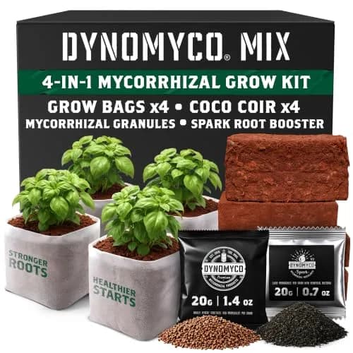 DYNOMYCO Mycorrhizal Fungi Inoculant Grow Kit | All-in-One Bio-Based Root Support (70-120 chars) thumbnail 1