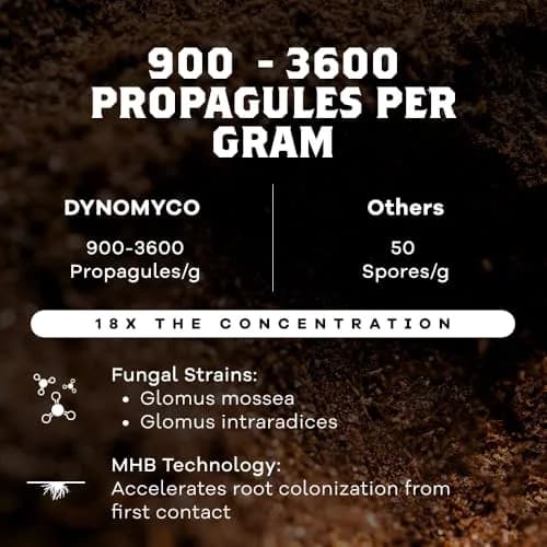 DYNOMYCO Mycorrhizal Fungi Inoculant Grow Kit | All-in-One Bio-Based Root Support (70-120 chars) thumbnail 5