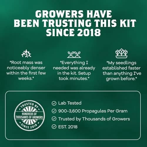 DYNOMYCO Mycorrhizal Fungi Inoculant Grow Kit | All-in-One Bio-Based Root Support (70-120 chars) thumbnail 6