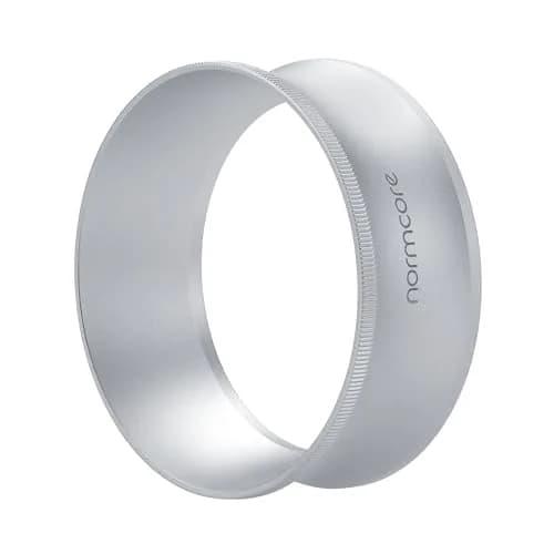 Normcore 58mm Magnetic Dosing Funnel V2 Silver | Espresso Coffee Dosing Ring with 14 Neodymium Magnets thumbnail 1