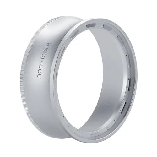 Normcore 58mm Magnetic Dosing Funnel V2 Silver | Espresso Coffee Dosing Ring with 14 Neodymium Magnets thumbnail 4