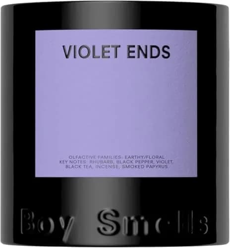 Boy Smells Violet Ends Candle - 27 oz Aromatic Candle with Rhubarb, Violet & Smoked Papyrus, Up to 100-Hour Burn thumbnail 1