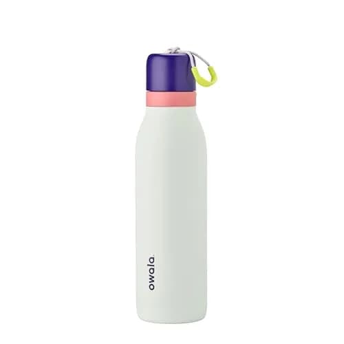 Owala FreeSip Twist Stainless Steel Water Bottle 18 oz Minty Horizons | Double-Walled Insulated Sipper Bottle thumbnail 1