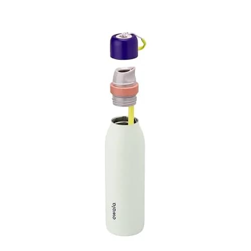 Owala FreeSip Twist Stainless Steel Water Bottle 18 oz Minty Horizons | Double-Walled Insulated Sipper Bottle thumbnail 6