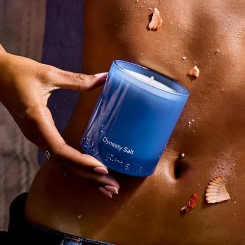 Boy Smells Dynasty Salt Cotton Candle 8.5 oz | Fresh Cotton & Musk Fragrance thumbnail 4