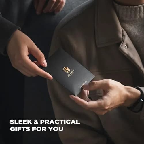 VULKIT Stainless Steel Money Clip | Holds 10-20 Bills | Slim & Lightweight thumbnail 7