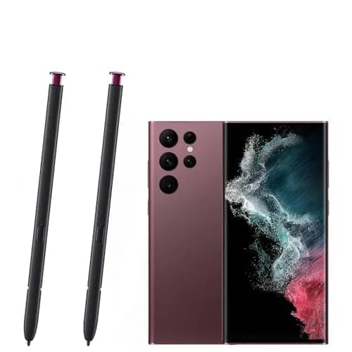 Alovexiong Burgundy 2-Pack Stylus Pen for Samsung Galaxy S22 Ultra | 4096 Levels Pressure Sensitivity thumbnail 1