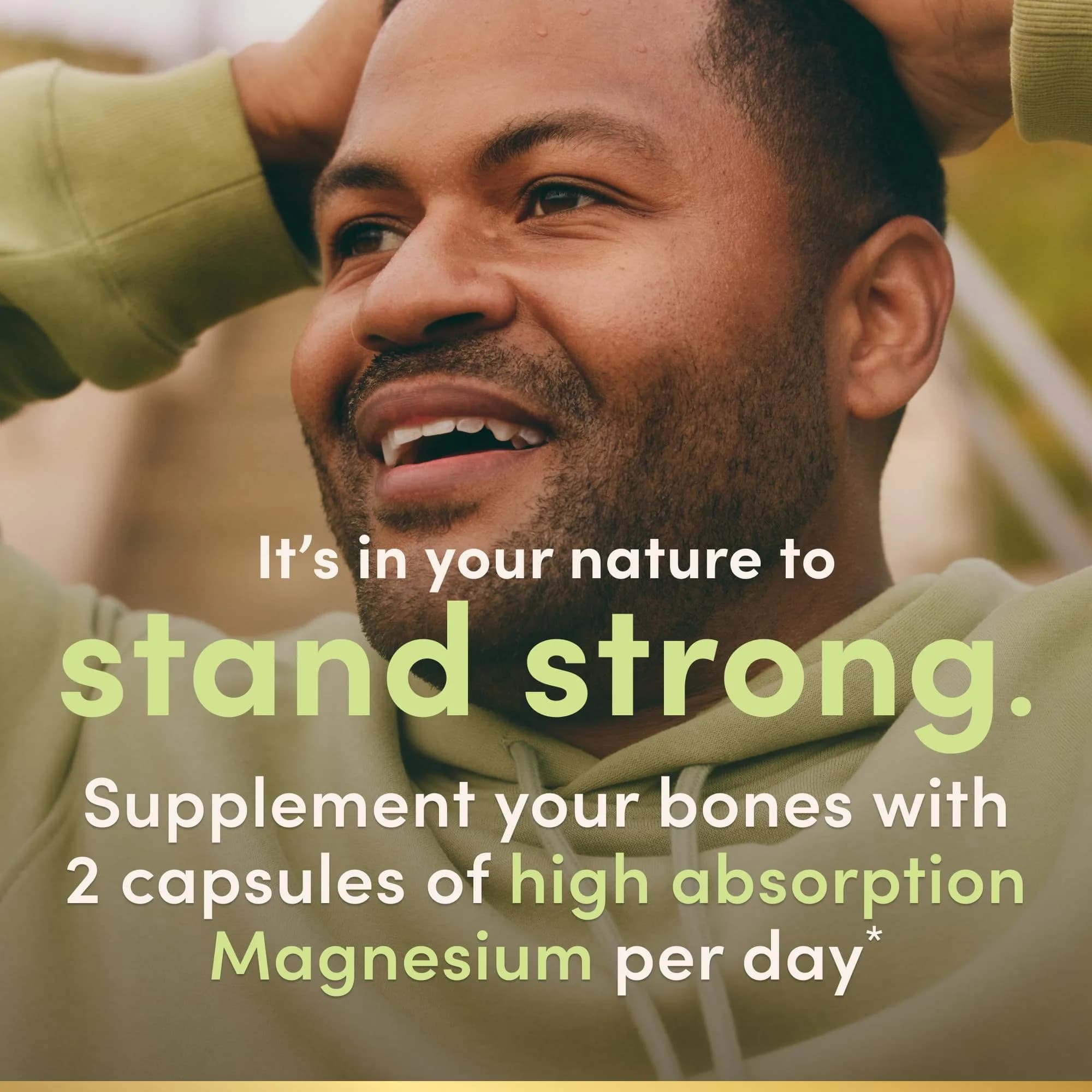 Nature's Bounty High Absorption Magnesium Glycinate 240 mg 120 Count | Supports Muscle Relaxation & Bone Health - view 4