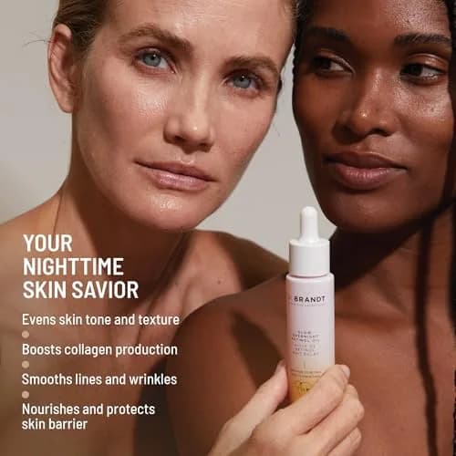 Dr. Brandt Bright This Way Glow Overnight Retinol Oil - 2 x 30ml | Nourishing Night Skin Renewal thumbnail 6