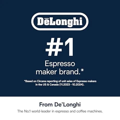De'Longhi Matte Black Stainless Steel Milk Frothing Pitcher 500ml (17 oz) | Perfect Pour Control for Latte Art thumbnail 2
