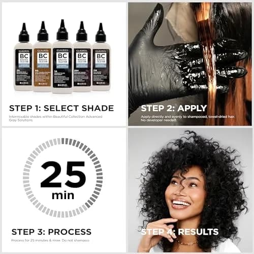 Clairol Professional Beautiful Collection Advanced Gray Solutions 3 Fl Oz | Zero Damage Gray Coverage thumbnail 4