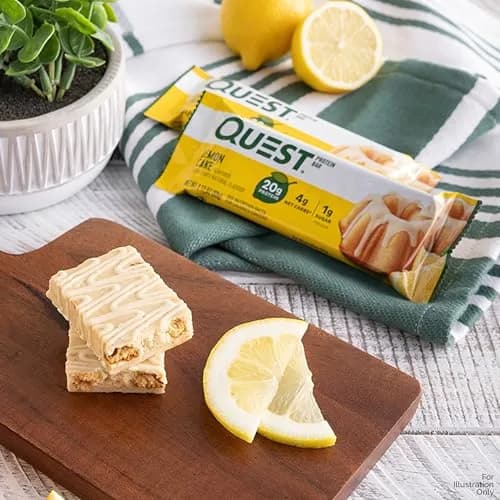 Quest Fruit Lovers Protein Bars Variety Pack 12 Count (1.76oz Each) | 20g Protein, Low Sugar, Gluten-Free thumbnail 4