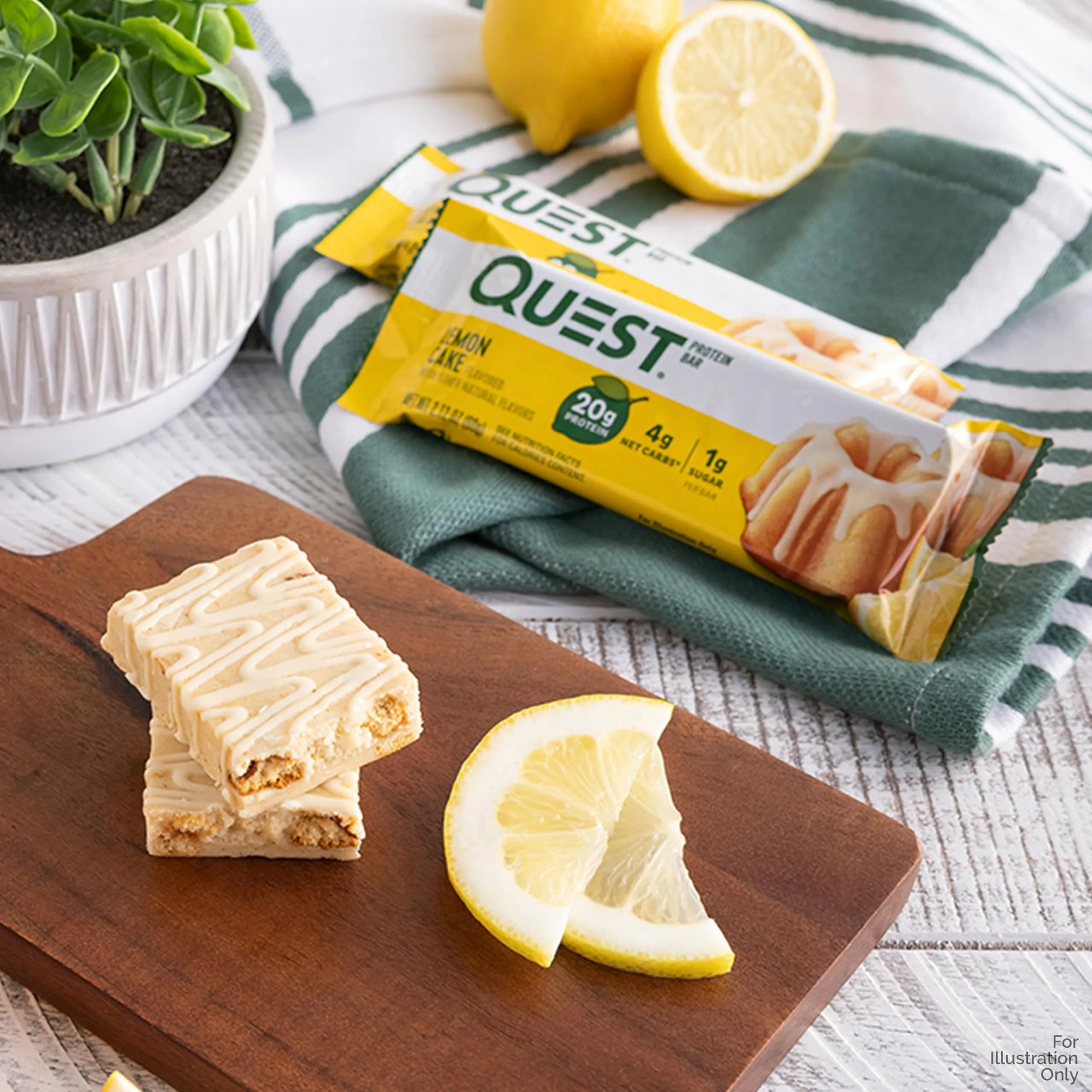 Quest Fruit Lovers Protein Bars Variety Pack 12 Count (1.76oz Each) | 20g Protein, Low Sugar, Gluten-Free - view 4