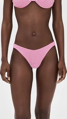 Onia Lucie Bikini Bottom Cheeky Coverage Scoop Front | High-Cut Leg, Small thumbnail 2