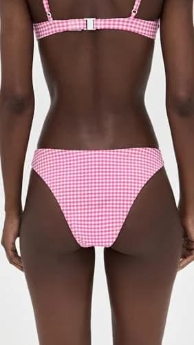 Onia Lucie Bikini Bottom Cheeky Coverage Scoop Front | High-Cut Leg, Small thumbnail 3