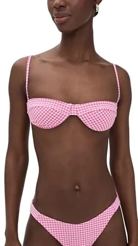 Onia Brigitte Bikini Top Small | Minimal Coverage, Hidden Underwire thumbnail 1