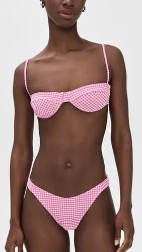 Onia Brigitte Bikini Top Small | Minimal Coverage, Hidden Underwire thumbnail 5