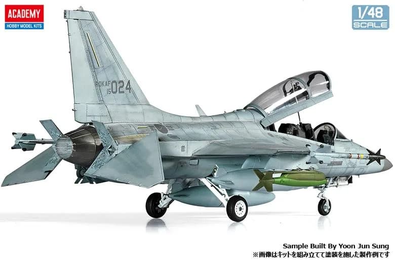 Academy 12366 1/48 Korea FA-50 Light Combat Bomber Model | Precision Aircraft Kit for Hobbyists thumbnail 2