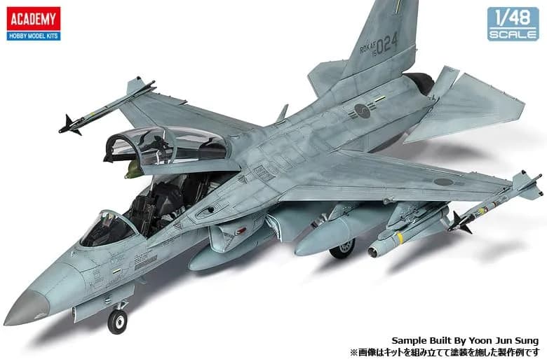 Academy 12366 1/48 Korea FA-50 Light Combat Bomber Model | Precision Aircraft Kit for Hobbyists thumbnail 8