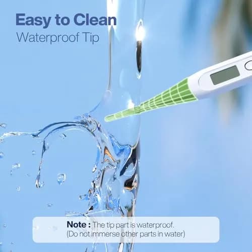 Boncare Digital Oral Thermometer Green | Fast 10-Second Reading for Adults, Kids, and Pets thumbnail 5