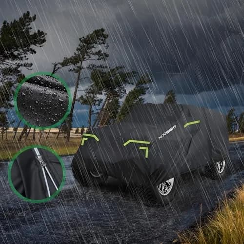 NOVSIGHT Jeep Wrangler Cover 2 Door Waterproof | Heavy-Duty All Weather Protection thumbnail 4