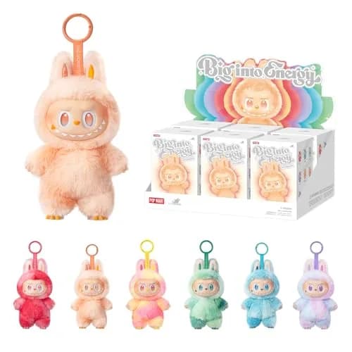 POP MART THE Monsters Big into Energy Series Vinyl Plush Pendant Blind Box Set | 6 Figures thumbnail 1