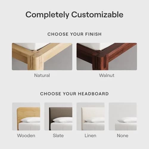 Nectar Upholstered Headboard King Linen Attachable to Bamboo Bed Frame | Elegant, Durable & Easy Setup thumbnail 5