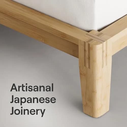 Nectar Upholstered Headboard King Linen Attachable to Bamboo Bed Frame | Elegant, Durable & Easy Setup thumbnail 3