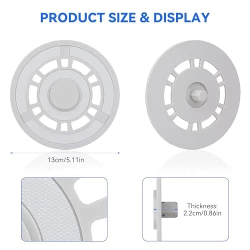 Sgizoku Mop Pad Plate Holder 2 Pack | Compatible with Dreame L10S Ultra & Xiaomi X20+ Robot Vacuums thumbnail 2