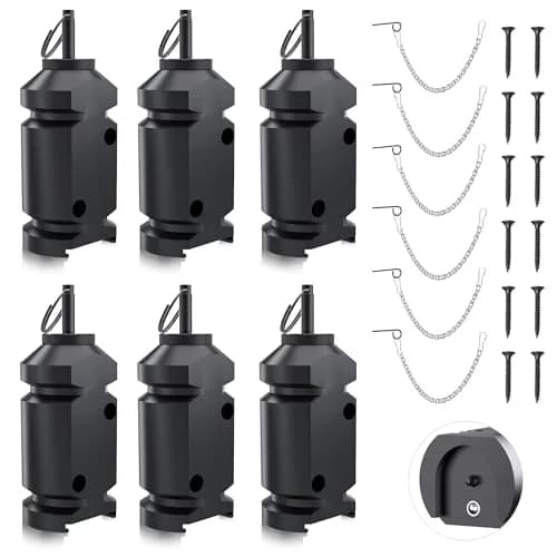 REMFLY 6 Pack 12 Gauge Perimeter Trip Alarm with Screws | Outdoor Security & Wildlife Deterrent thumbnail 1