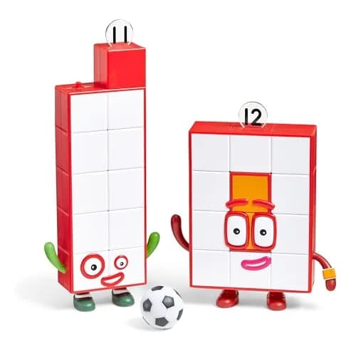 Numberblocks Friends Eleven and Twelve Figures | Math Learning Toys for Kids 3+ thumbnail 1