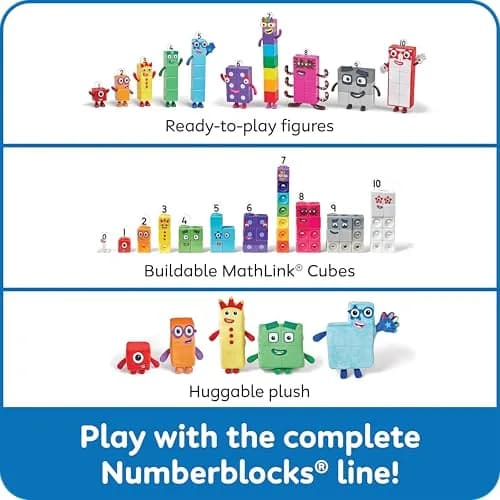 Numberblocks Friends Eleven and Twelve Figures | Math Learning Toys for Kids 3+ thumbnail 6