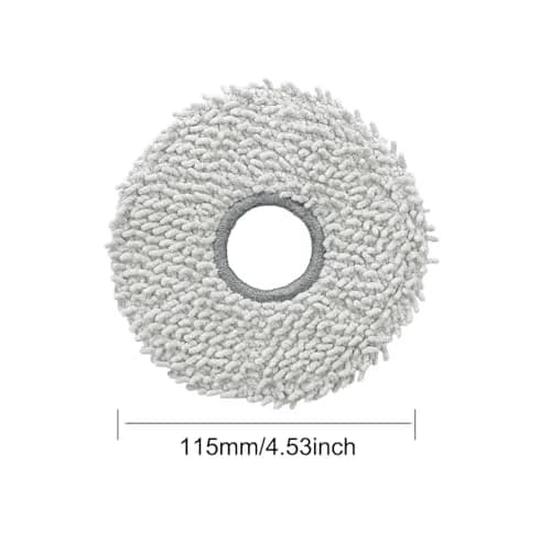 Electropan 10pcs Replacement Mop Pads for Ecovacs Deebot X5 Pro Omni | Washable & Reusable Microfiber Cleaning Cloths thumbnail 5