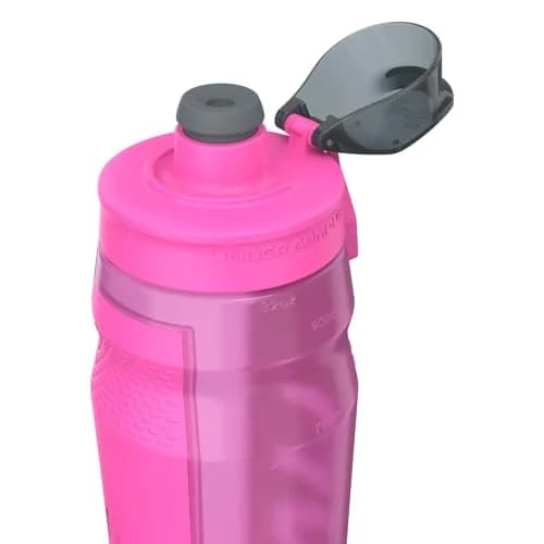 Under Armour UA 32oz Playmaker Squeeze Water Bottle | Rebel Pink, 947ml (32oz) thumbnail 2