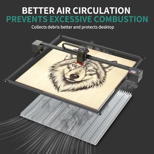 Puikos Honeycomb Laser Bed 400 x 400 mm | Modular & Customizable for Laser Engraving thumbnail 4