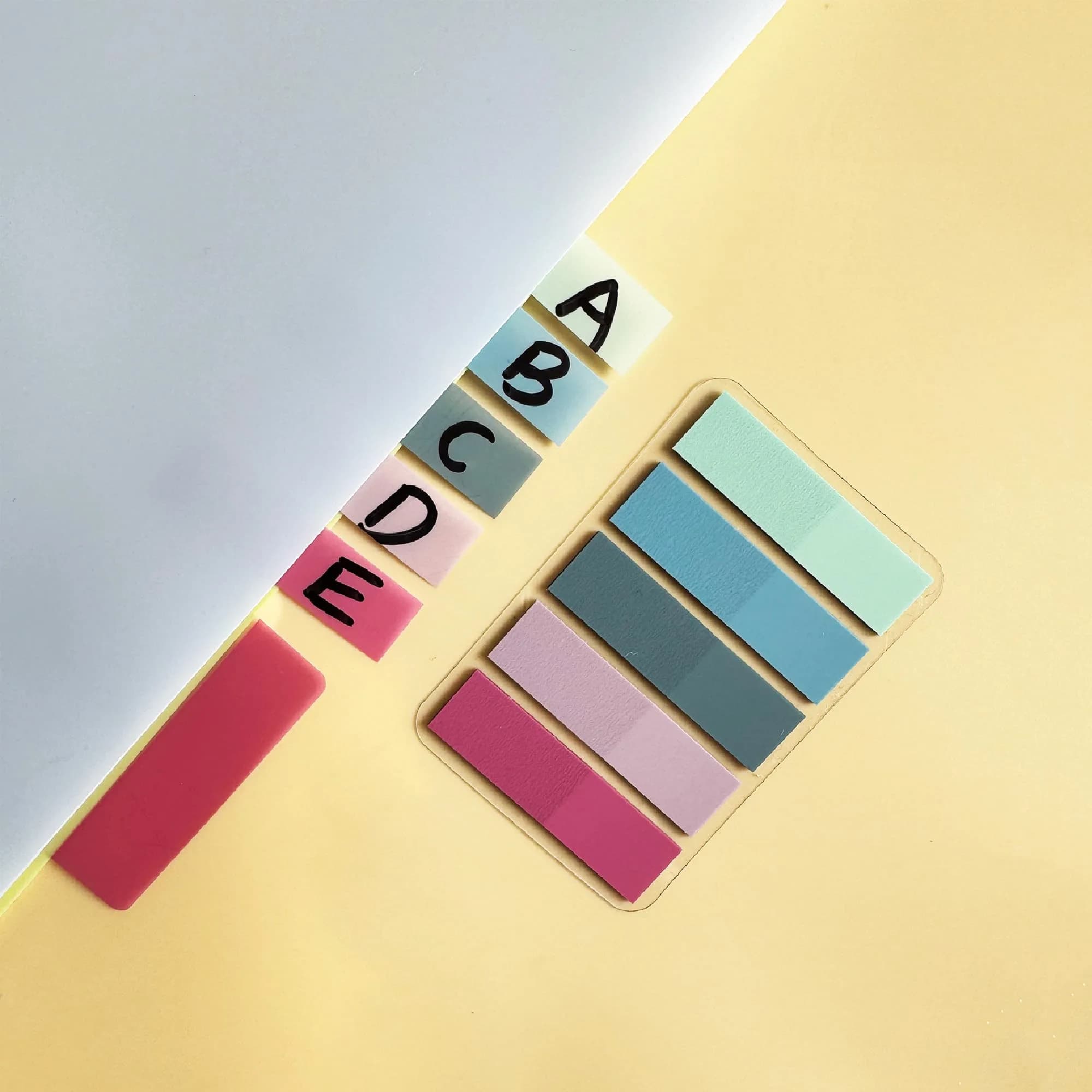 ELII Sticky Index Tabs 2 Inch Book Tabs, Page Markers File Tabs, 500 Pieces | Writable & Repositionable - view 5