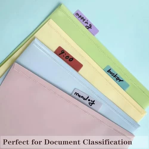 ELII Sticky Index Tabs 2 Inch Book Tabs, Page Markers File Tabs, 500 Pieces | Writable & Repositionable thumbnail 6