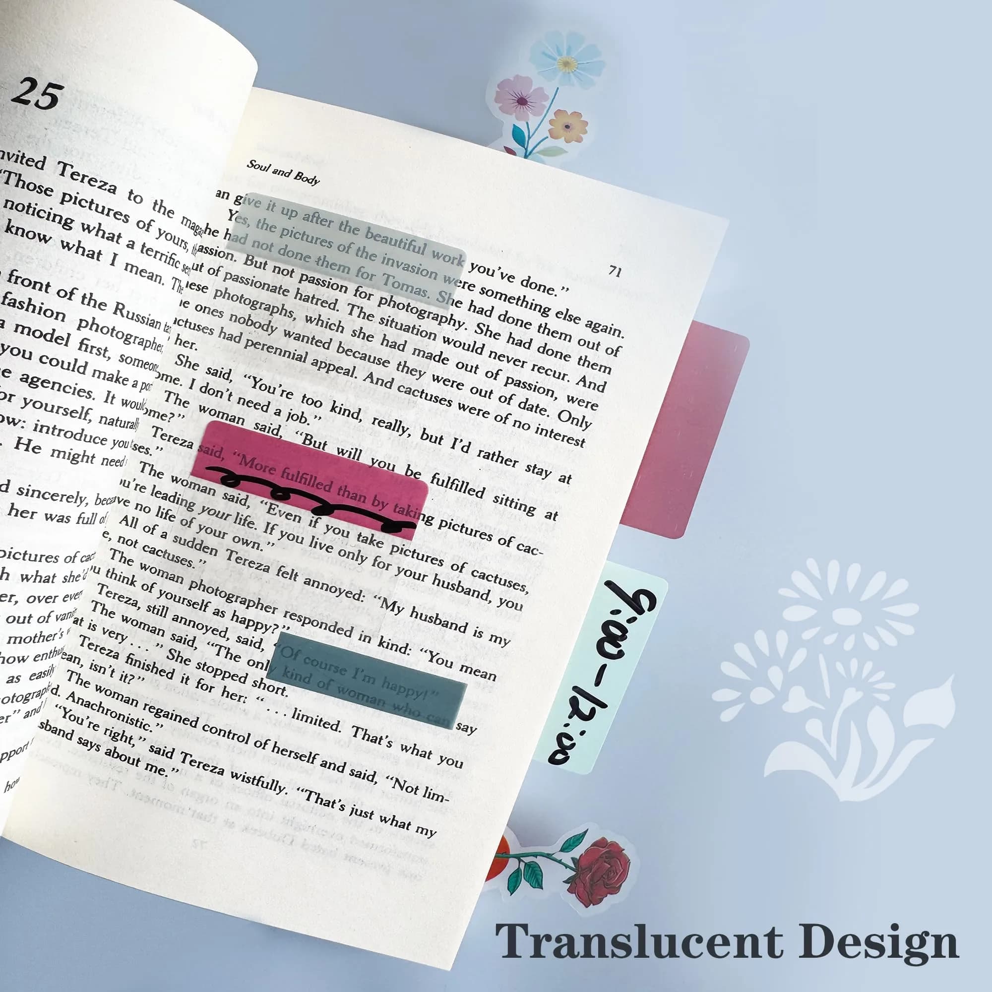 ELII Sticky Index Tabs 2 Inch Book Tabs, Page Markers File Tabs, 500 Pieces | Writable & Repositionable - view 7