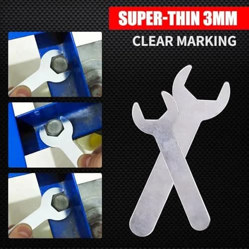 Biqing Ultra Thin Wrench Set Metric 2mm | Slim Open-End Wrenches for Tight Spaces thumbnail 3