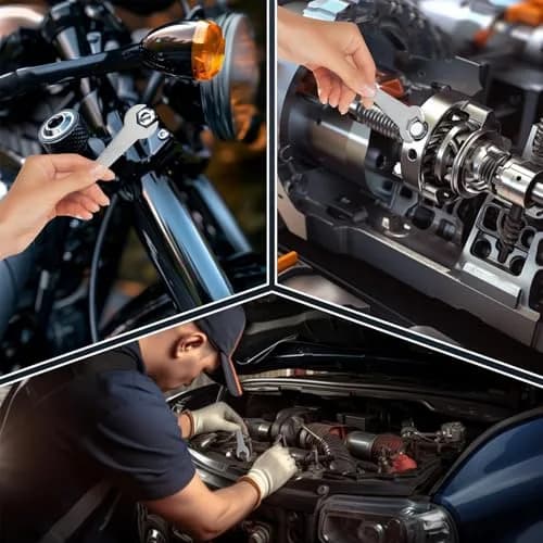 Biqing Flat Wrenches Set Thin,2mm Slim Wrench Metric 6-23mm | Ultra Slim for Tight Spaces thumbnail 5