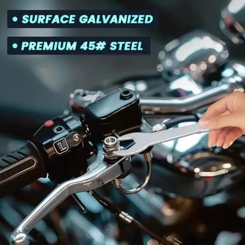 Biqing Flat Wrenches Set Thin,2mm Slim Wrench Metric 6-23mm | Ultra Slim for Tight Spaces thumbnail 3